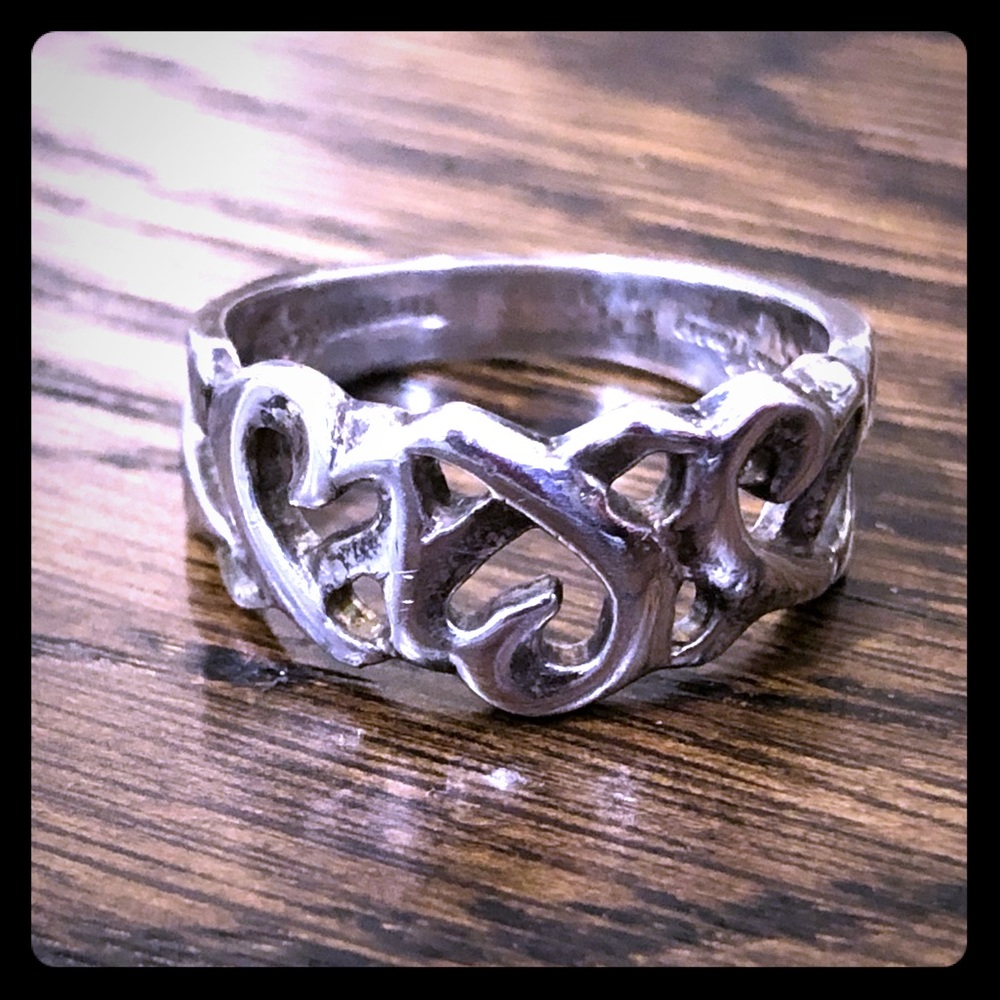 Tiffany & Co Elsa Peretti Heart Ring Size 6